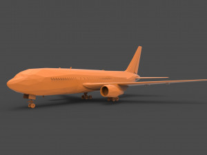 boeing 767 3D Print Model