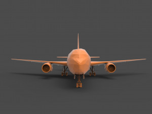 boeing 767 3D-printmodel