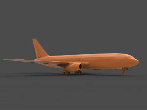 Boeing 767 Modello di stampa 3D