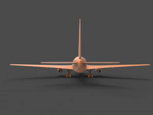 Boeing 767 Modello di stampa 3D