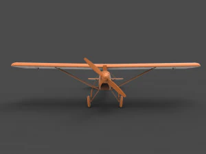 monoplane 3D Print Model