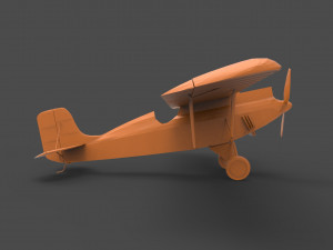 monoplane Model do druku 3D