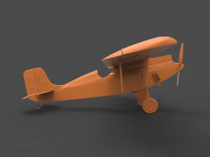 monoplane 3D Print Model