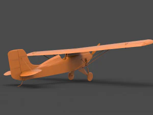 monoplane 3D Print Model