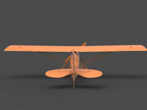monoplane 3D Print Model