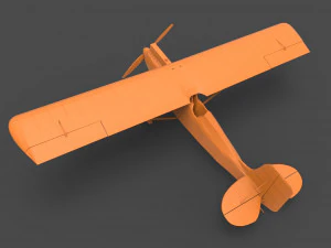 monoplane 3D Print Model