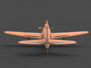 p-47 thunderbolt 3D-printmodel
