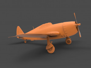 p-47 thunderbolt us 3D Принт Модель