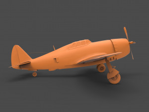 p-47 thunderbolt us 3D Принт Модель
