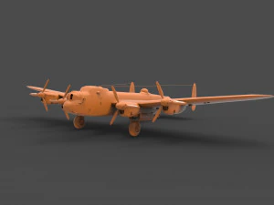 Avro Lancaster 3D Druckmodell