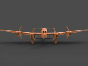 Avro Lancaster 3D Druckmodell