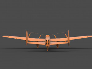avro lancaster 3D 打印模型