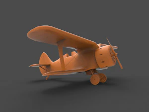 polikarpov-153 3D Print Model