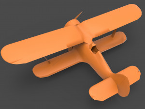 polikarpov-153 3D 프린트 모델