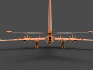 tu-95m 3D Print Model