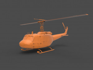 uh-1h 3D-printmodel