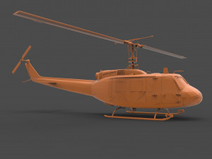 uh-1h 3D 打印模型