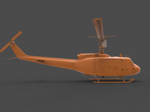 uh-1h 3D 打印模型