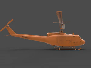 uh-1h 3D Print Model