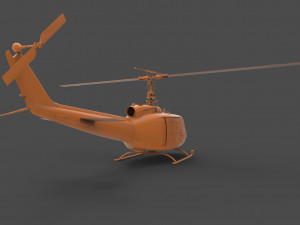 uh-1h 3D 打印模型