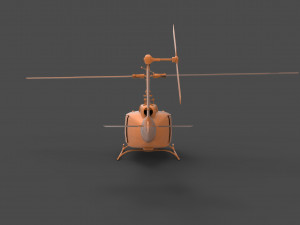 uh-1h 3D 打印模型