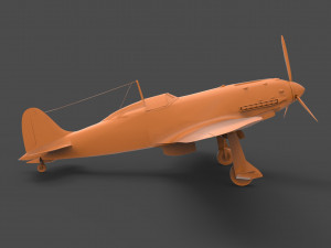 macchi c205 veltro 3D 打印模型