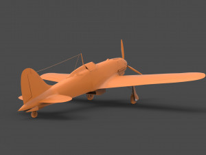 macchi c205 veltro 3D 打印模型