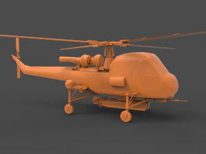 westland wasp has 1 3D Print Model
