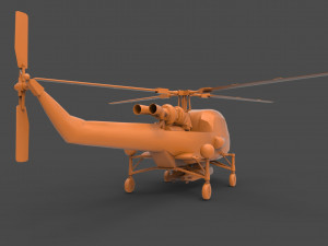 westland wasp has 1 Modelo de impresión 3D