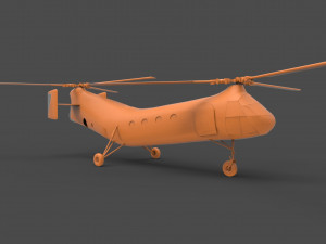 boeing vertol h-21 Model do druku 3D