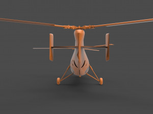 boeing vertol h-21 Model do druku 3D