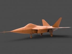 f-22 raptor 3D-printmodel