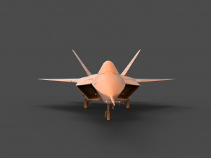 f-22 raptor 3Dプリントモデル