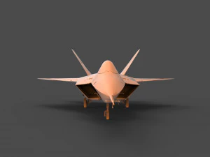 f-22 raptor 3D Print Model