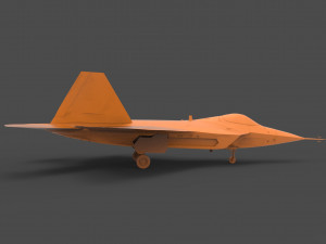 f-22 raptor 3Dプリントモデル