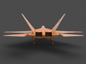 f-22 raptor 3Dプリントモデル