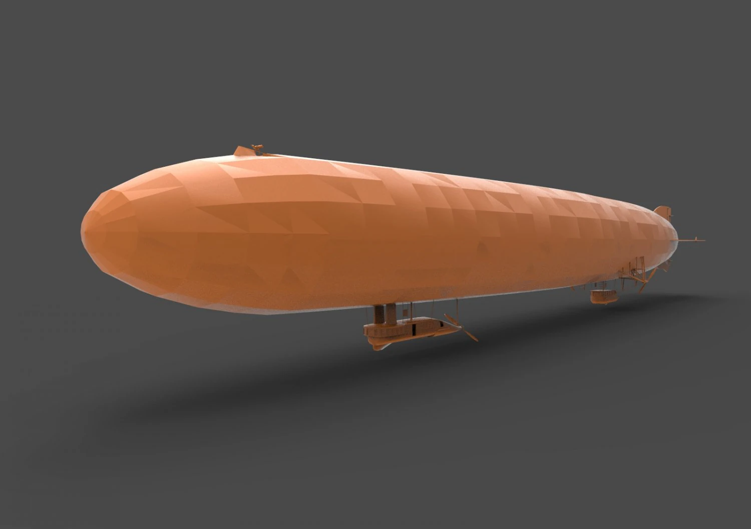 zeppelin lz 31 3D Print Model .c4d .max .obj .3ds .fbx .stl .blend