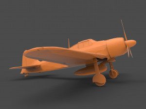 a6m zero 3D-printmodel