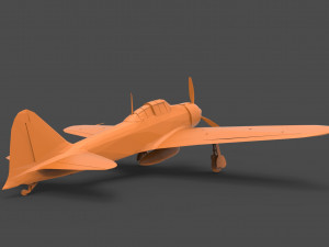 a6m zero 3D-printmodel