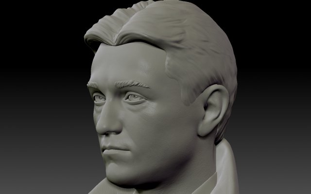 bust brigada Modello di stampa 3D .c4d .max .obj .3ds .fbx .stl .blend 