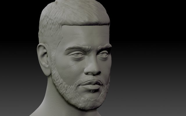 timati bust 3D-Druckmodell .c4d .max .obj .3ds .fbx .stl .blend 