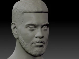 timati bust 3D Print Model