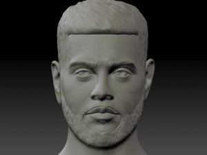timati bust 3D-Druckmodell