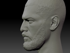 miyagi head 3D प्रिंट मॉडल
