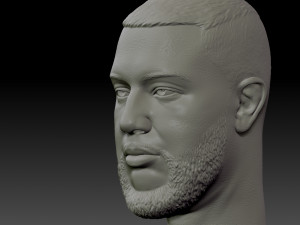 jah khalib head 3D Принт Модель