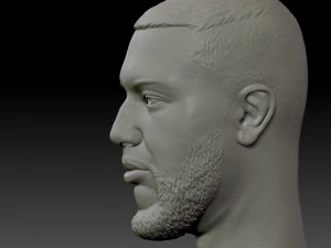 jah khalib head 3D Print Model