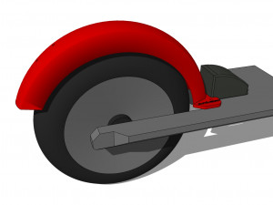 gotraxs fender 3D 프린트 모델