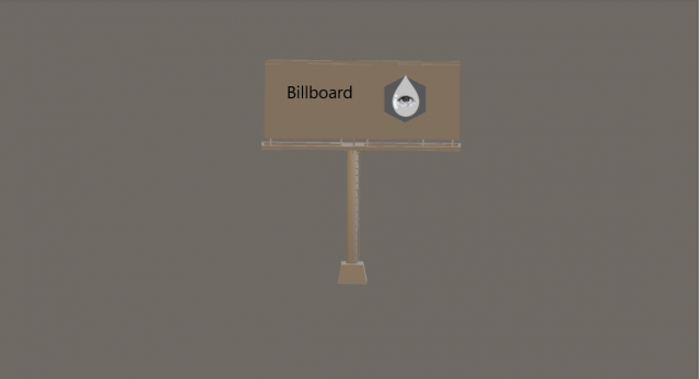 billboard 3D Model .c4d .max .obj .3ds .fbx .stl .blend 