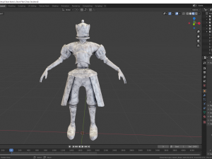 fantasy chess character pack with 3D Model
