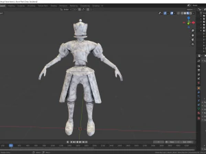fantasy chess character pack with 3D Model